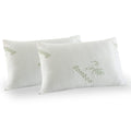 Royal Comfort Bamboo Covered Memory Foam Pillow 56x36cm Twin Pack