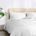 Royal Comfort Luxury Bamboo 250GSM Quilt And 2 Pack of Duck Feather Down Pillows