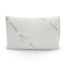Load image into Gallery viewer, 4 x Memory Foam Pillow Bamboos Covered Ultra Soft Hypoallergenic