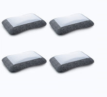 Load image into Gallery viewer, 4 x Royal Comfort Cool Gel Charcoal Infused High Density Memory Foam Pillows