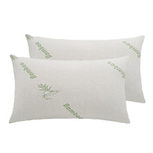 Load image into Gallery viewer, Royal Comfort Large Bamboo Blend Memory Foam Pillows 45 x 75cm - 2 x 1 Packs