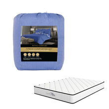 Load image into Gallery viewer, Royal Comfort Bedroom Set 1 x Mattress Comforpedic And 1 x 7 Piece Comforter Set