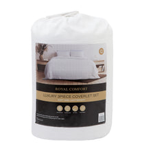 Load image into Gallery viewer, Royal Comfort Bedroom Set 1 x Comforpedic Mattress And Bed In A Bag Coverlet Set