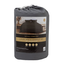 Load image into Gallery viewer, Royal Comfort Bedroom Set 1 x Comforpedic Mattress And Bed In A Bag Coverlet Set