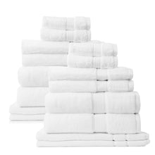 Load image into Gallery viewer, Royal Comfort Towel Set 16 Piece 100% Cotton Zero Twist Luxury Plush