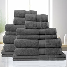 Load image into Gallery viewer, Royal Comfort Towel Set 16 Piece 100% Cotton Zero Twist Luxury Plush
