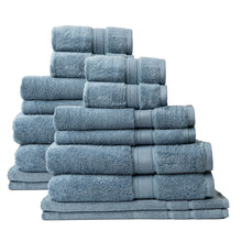 Load image into Gallery viewer, Royal Comfort Towel Set 16 Piece 100% Cotton Zero Twist Luxury Plush