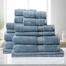 Load image into Gallery viewer, Royal Comfort Towel Set 16 Piece 100% Cotton Zero Twist Luxury Plush