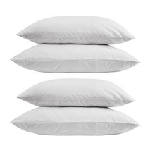 Load image into Gallery viewer, Royal Comfort Goose Feather Down Pillows 1000GSM Hotel Quality 4 Pack