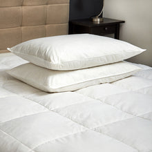 Load image into Gallery viewer, Goose Feather & Down Quilt 500GSM + Goose Feather and Down Pillows 2 Pack Combo