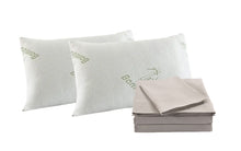Load image into Gallery viewer, Royal Comfort Bamboo Blend Sheet Set 1000TC and Bamboo Pillows 2 Pack Ultra Soft
