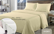 Load image into Gallery viewer, Royal Comfort Bamboo Blend Sheet Set 1000TC and Bamboo Pillows 2 Pack Ultra Soft
