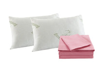 Load image into Gallery viewer, Royal Comfort Bamboo Blend Sheet Set 1000TC and Bamboo Pillows 2 Pack Ultra Soft