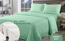 Load image into Gallery viewer, Royal Comfort Bamboo Blend Sheet Set 1000TC and Bamboo Pillows 2 Pack Ultra Soft