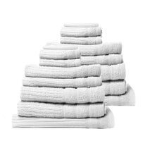 Load image into Gallery viewer, Royal Comfort Cotton Eden Towel Set 600GSM Luxurious Absorbent