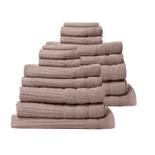Load image into Gallery viewer, Royal Comfort Cotton Eden Towel Set 600GSM Luxurious Absorbent