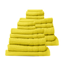 Load image into Gallery viewer, Royal Comfort Cotton Eden Towel Set 600GSM Luxurious Absorbent