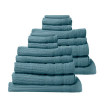 Load image into Gallery viewer, Royal Comfort Cotton Eden Towel Set 600GSM Luxurious Absorbent