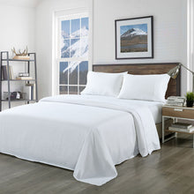 Load image into Gallery viewer, Bamboo Blend Sheet Set+Duck Down Pillows+Silk Pillowcase Bundle Queen
