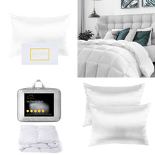 Load image into Gallery viewer, Silk Pillowcase Pack And 360GSM Silk Touch Quilt Queen Bundle