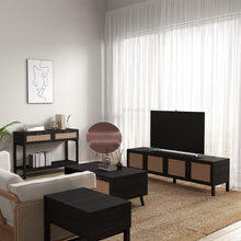 Load image into Gallery viewer, Casa Decor Tulum Rattan 4 Piece Home Set Console Coffee Side Table TV Unit