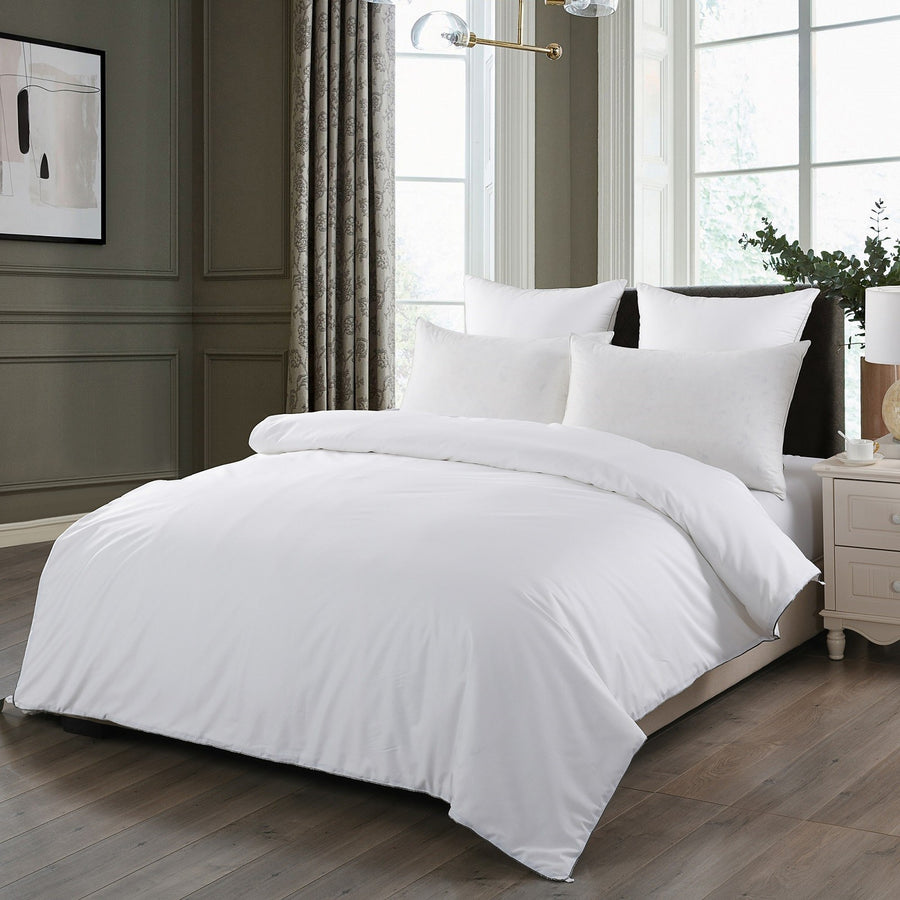 Royal Comfort 300GSM 100% Silk Filled Eco-Lux Quilt Microfibre Cover
