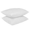 Royal Comfort Luxury Bamboo Blend Quilted Extra Fill Pillow Twin Pack