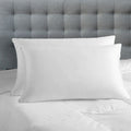 Royal Comfort Luxury Bamboo Blend Gusset Pillow 4cm Twin Pack Support
