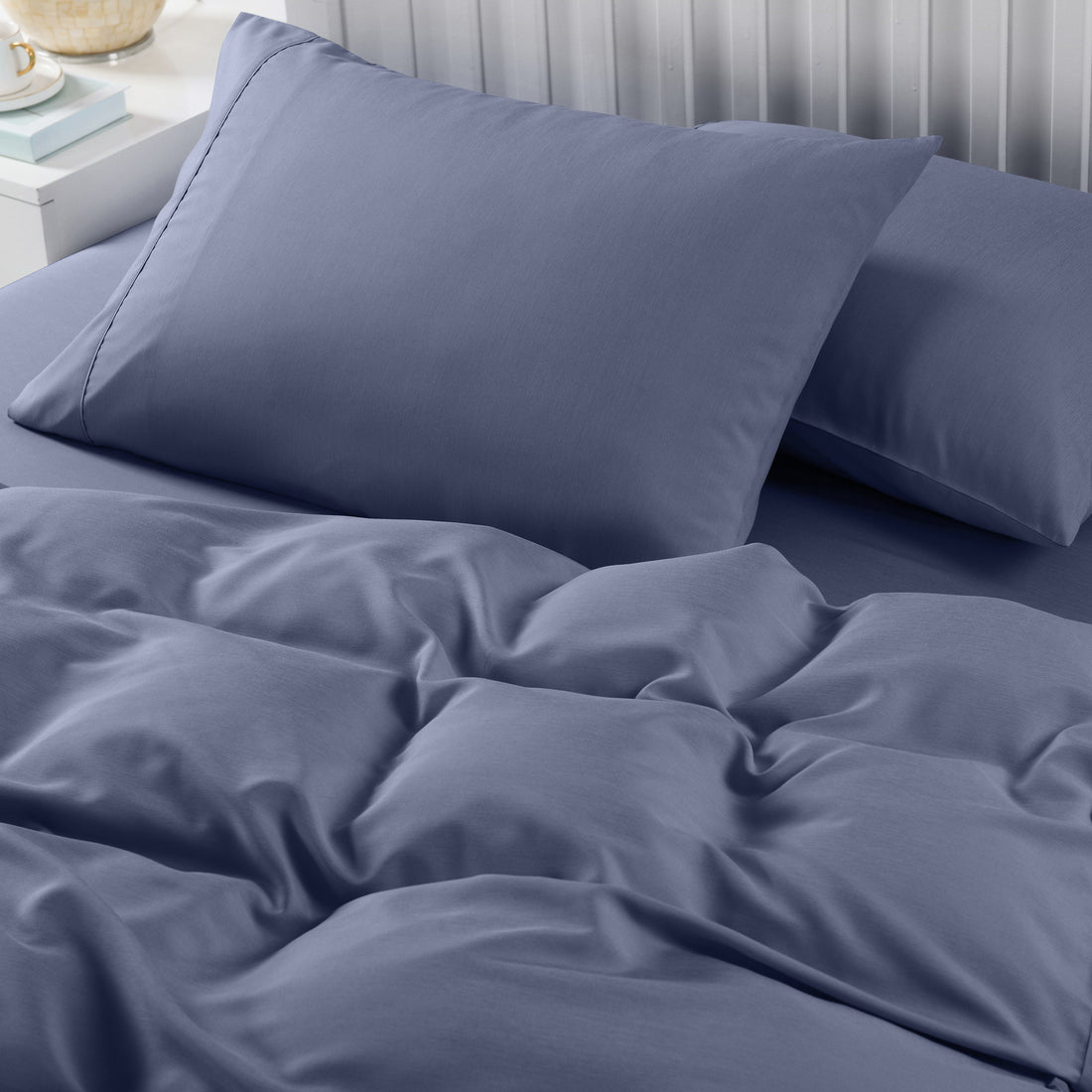 Royal Comfort 2000TC Bamboo Cooling Quilt Cover Set Hypoallergenic