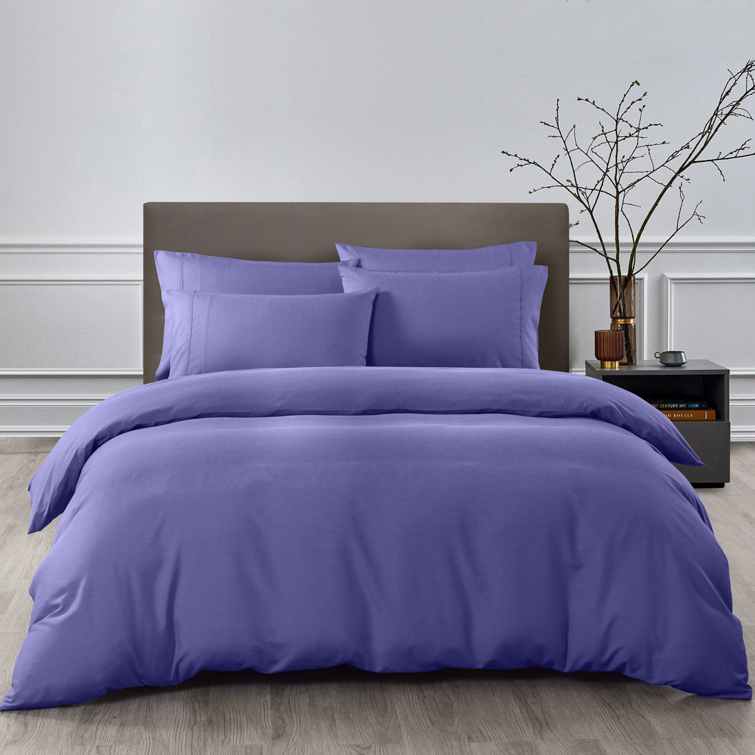 Royal Comfort 2000TC Bamboo Cooling 6 Piece Sheet Quilt Cover Set