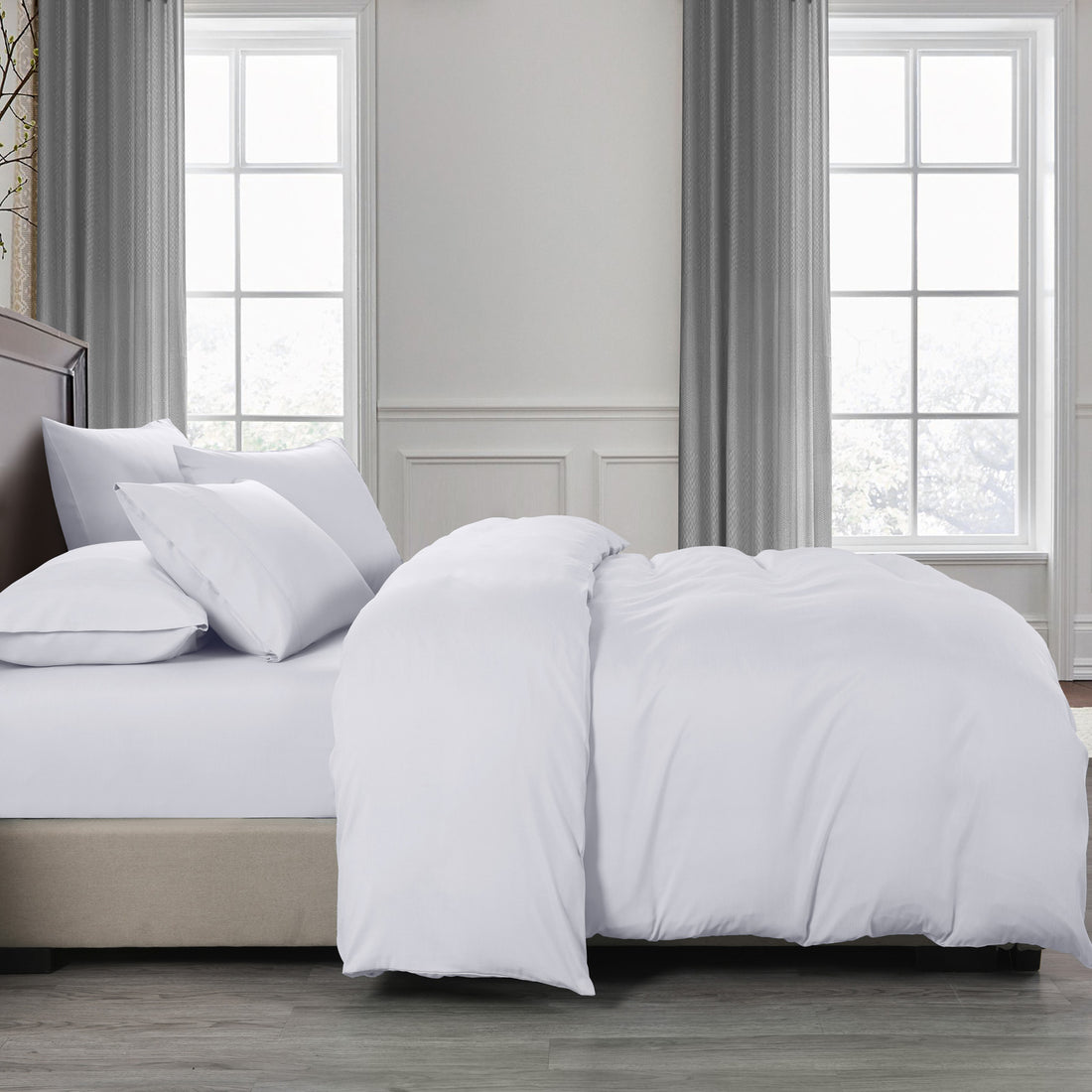 Royal Comfort 2000TC Bamboo Cooling 6 Piece Sheet Quilt Cover Set