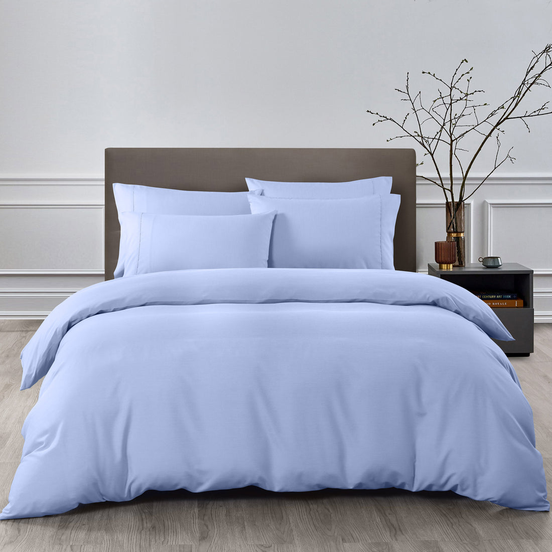 Royal Comfort 2000TC Bamboo Cooling 6 Piece Sheet Quilt Cover Set