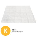 Royal Comfort 260GSM Deluxe Eco-Silk Touch Quilt 100% Microfibre Cover