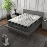Royal Comfort Luxopedic 5-Zone Pocket Spring Euro Top Memory Foam Mattress