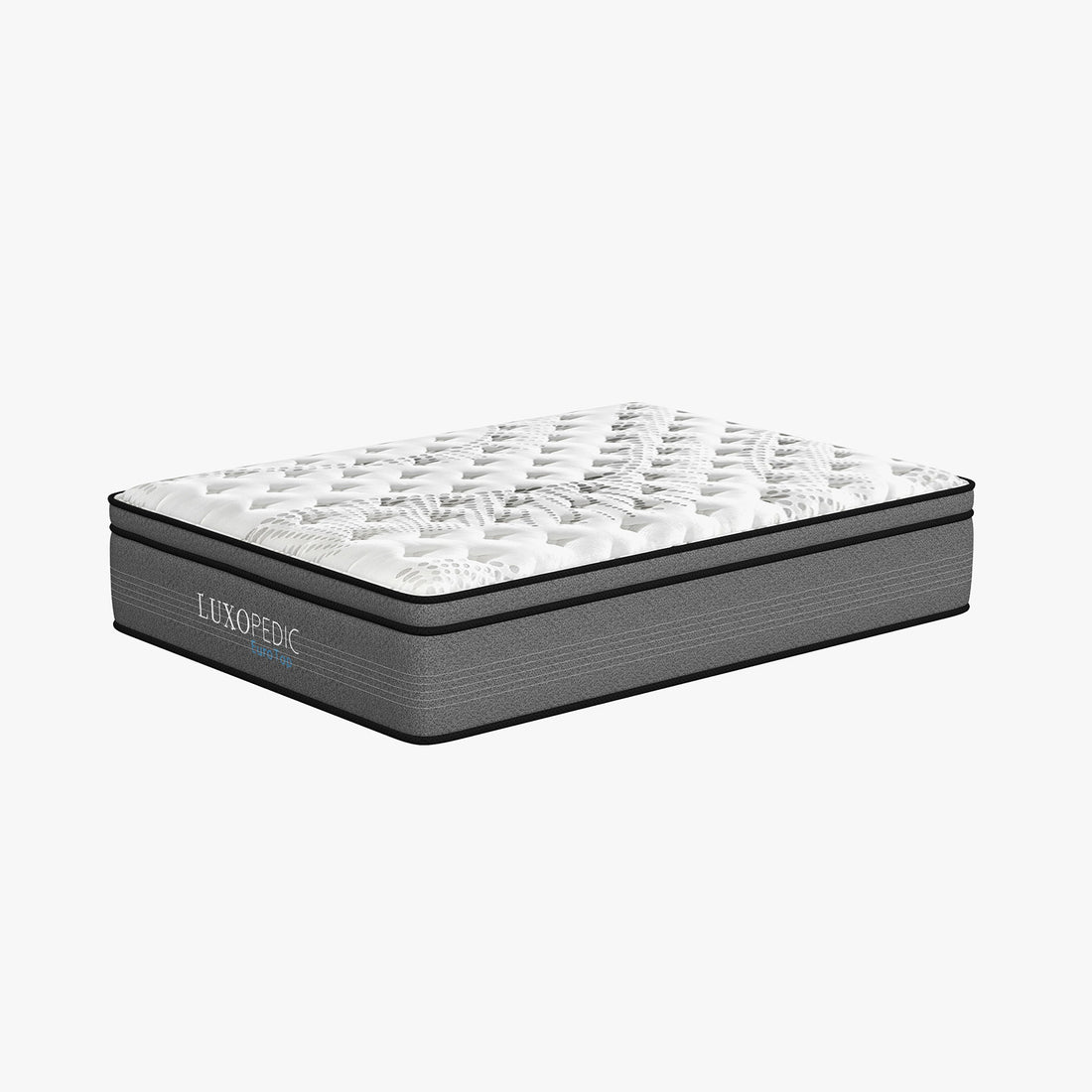 Royal Comfort Luxopedic 5-Zone Pocket Spring Euro Top Memory Foam Mattress