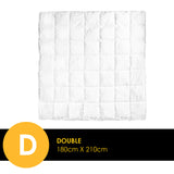 Royal Comfort 250GSM Bamboo Blend Quilt Luxury Duvet 100% Microfibre Cover
