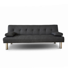 Load image into Gallery viewer, Casa Decor Sofia 2 in 1 Indoor Sofa Recliner Lounge Bed Fabric 2 Seater Futon
