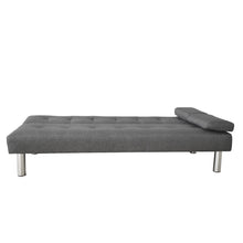 Load image into Gallery viewer, Casa Decor Sofia 2 in 1 Indoor Sofa Recliner Lounge Bed Fabric 2 Seater Futon
