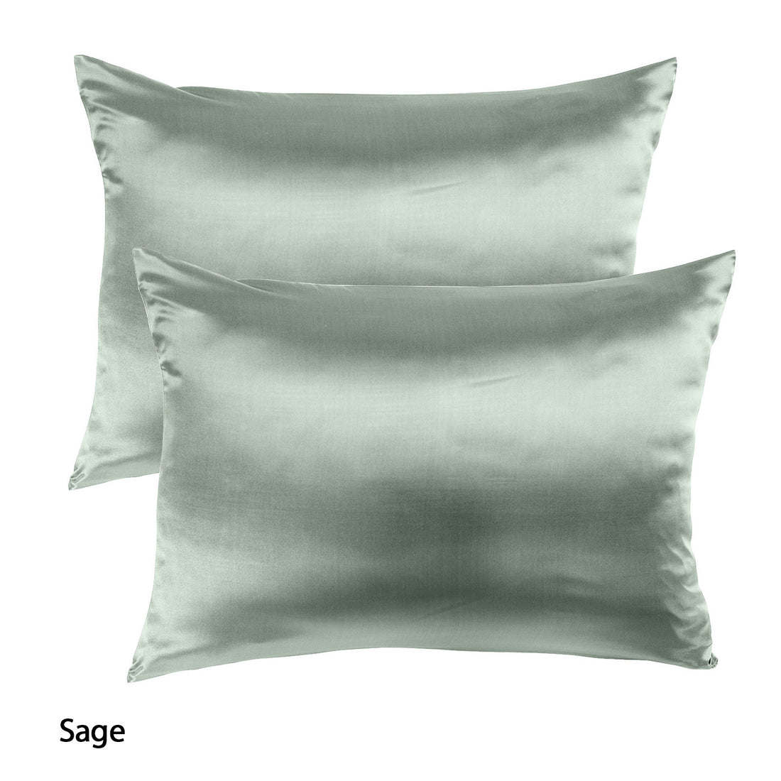 Royal Comfort Mulberry Silk Hypoallergenic Pillowcase Twin Pack