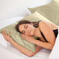 Royal Comfort Mulberry Silk Hypoallergenic Pillowcase Twin Pack