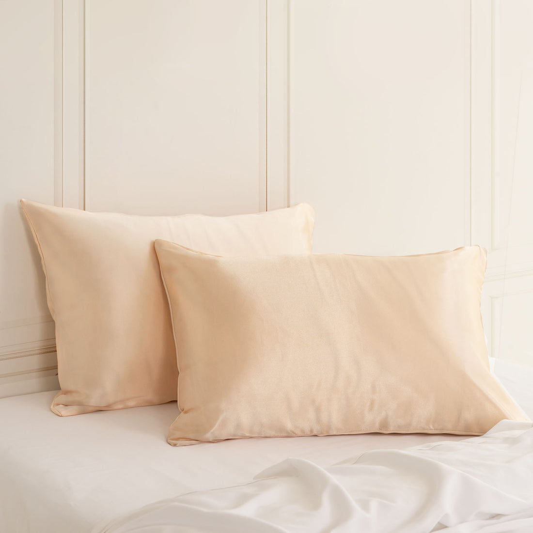 Royal Comfort Mulberry Silk Hypoallergenic Pillowcase Twin Pack