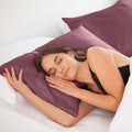 Royal Comfort Mulberry Soft Silk Luxurious Hypoallergenic Pillowcase Twin Pack