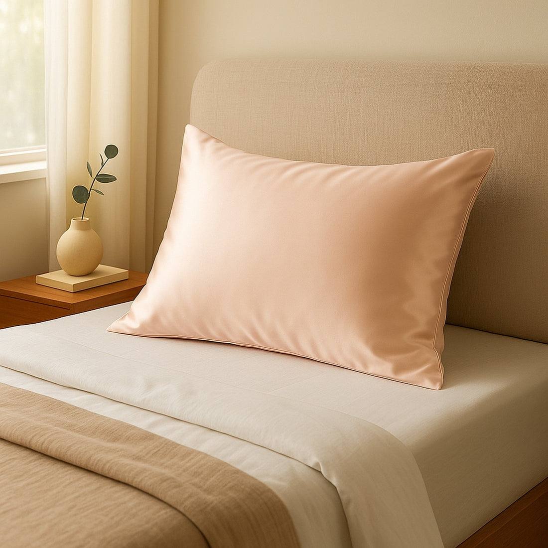 Royal Comfort 100% Mulberry Silk Pillowcase Hypoallergenic Pure Silk