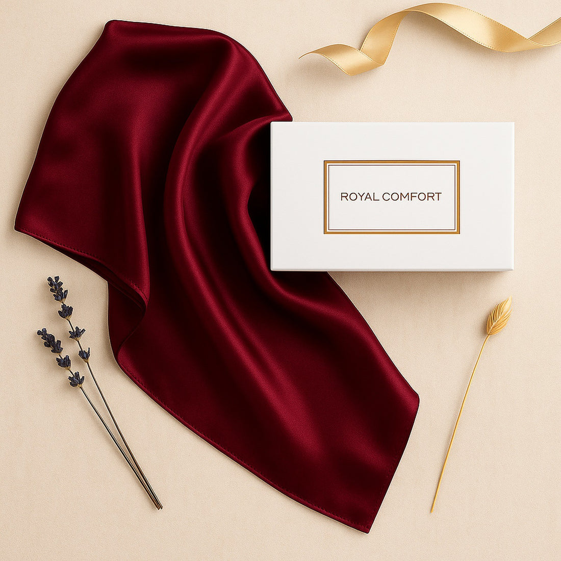 Royal Comfort 100% Mulberry Silk Pillowcase Hypoallergenic Pure Silk