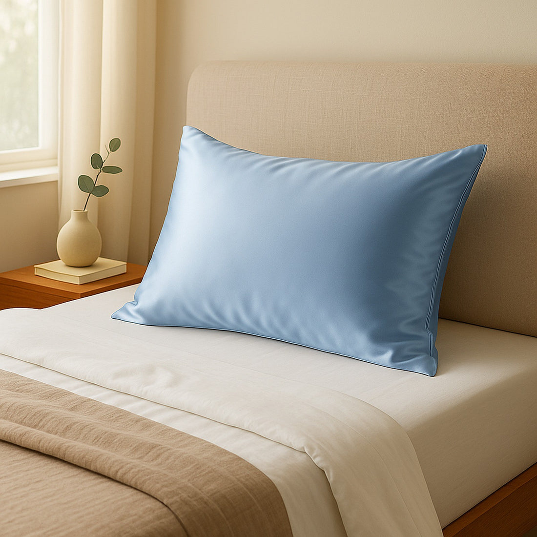 Royal Comfort 100% Mulberry Silk Pillowcase Hypoallergenic Pure Silk