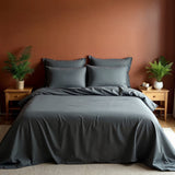 Royal Comfort 1000TC Bamboo Blend Sheet Pillowcase Set Ultra Soft