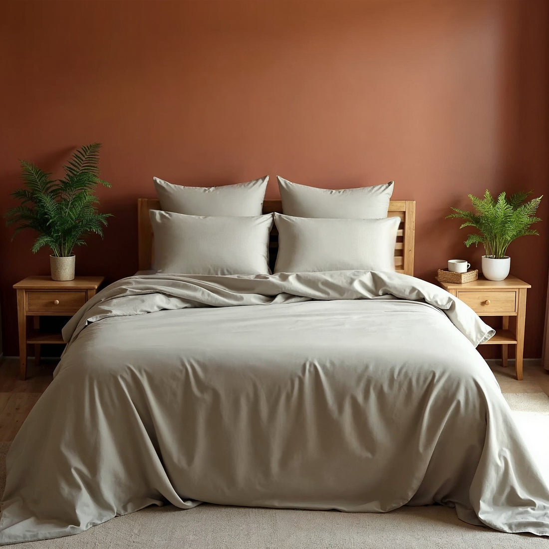 Royal Comfort 1000TC Bamboo Blend Sheet Pillowcase Set Ultra Soft