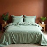 Royal Comfort 1000TC Bamboo Blend Sheet Pillowcase Set Ultra Soft