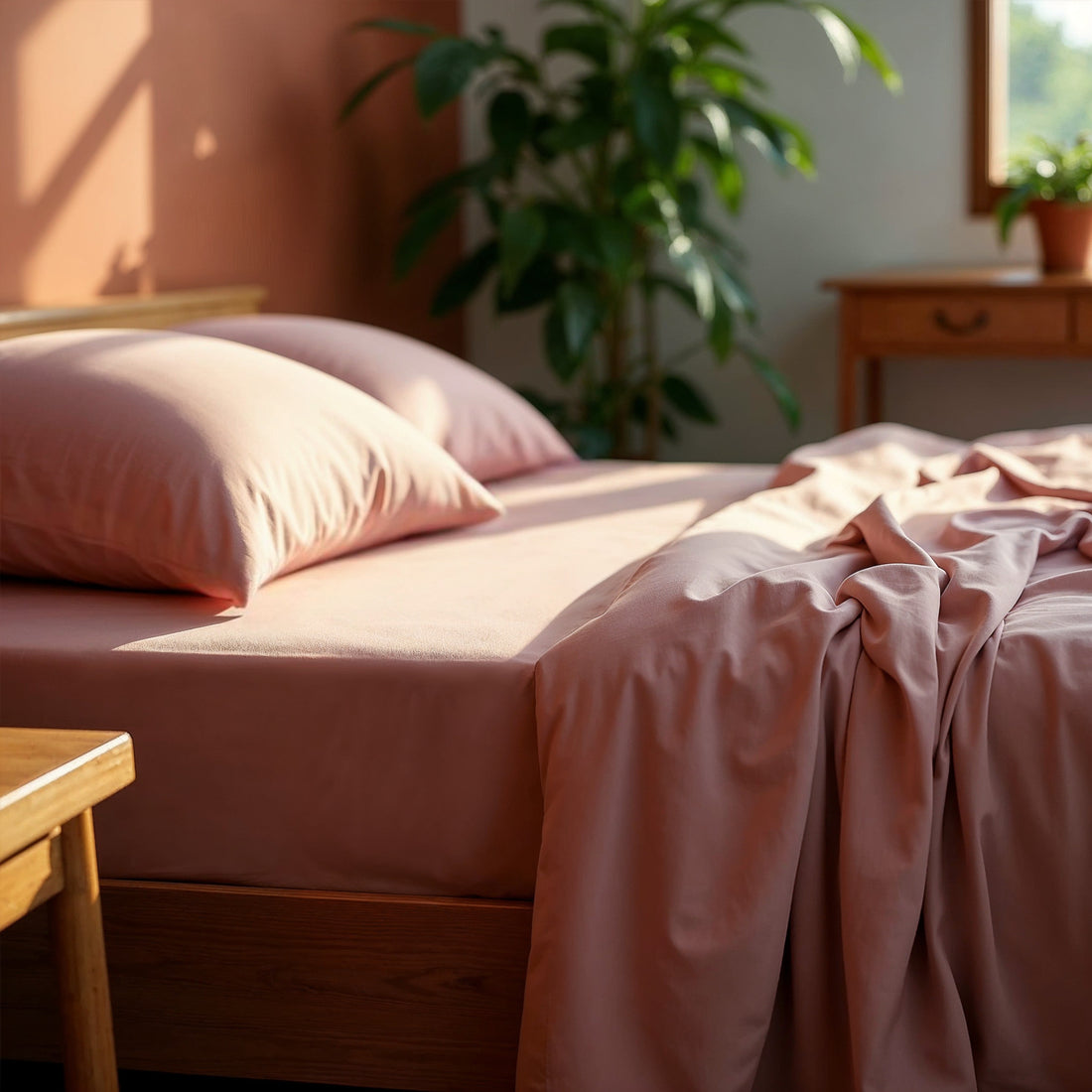 Royal Comfort 1000TC Bamboo Blend Sheet Pillowcase Set Ultra Soft