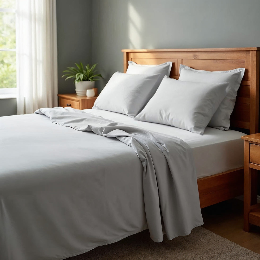 Royal Comfort 2000TC Bamboo Cooling Sheet Set Ultra Soft Breathable